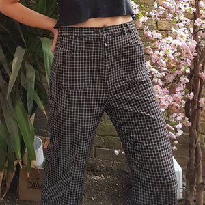 iso! 🛒 & other stories kick flare plaid trousers